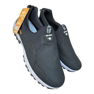 NWT CANEMON BLACK SLIP-ON WALKING SNEAKERS ECLECTIC GRANDPA EU-SZ 46 US-SZ 12